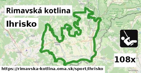 Ihrisko, Rimavská kotlina