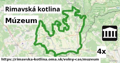 Múzeum, Rimavská kotlina