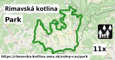 Park, Rimavská kotlina