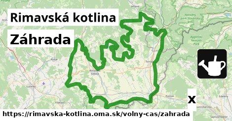 Záhrada, Rimavská kotlina