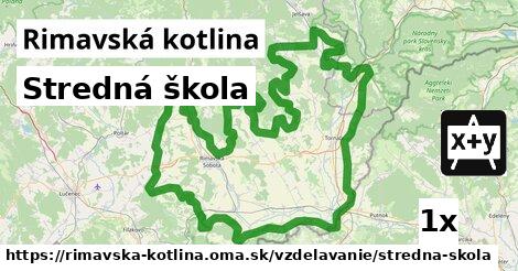 Stredná škola, Rimavská kotlina