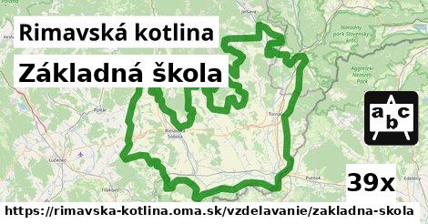 Základná škola, Rimavská kotlina