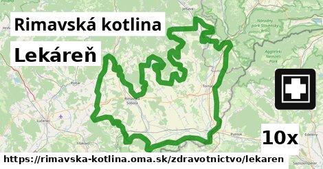 Lekáreň, Rimavská kotlina