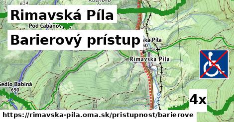 Barierový prístup, Rimavská Píla