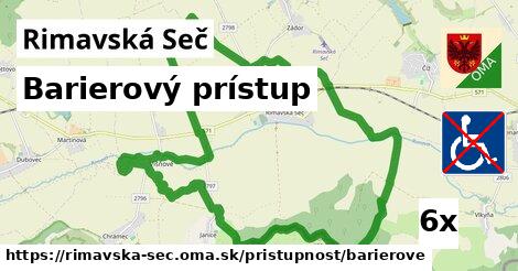 barierový prístup v Rimavská Seč