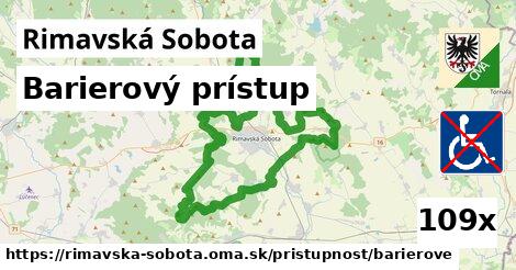 Barierový prístup, Rimavská Sobota