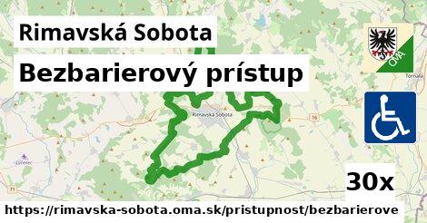 bezbarierový prístup v Rimavská Sobota