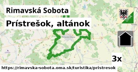 Prístrešok, altánok, Rimavská Sobota