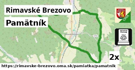 pamätník v Rimavské Brezovo