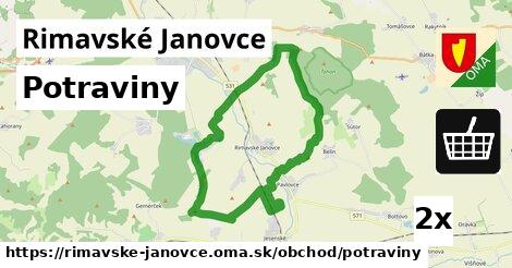 Potraviny, Rimavské Janovce