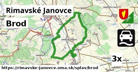 Brod, Rimavské Janovce