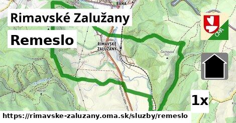 Remeslo, Rimavské Zalužany