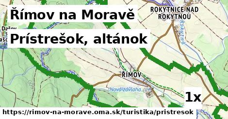 Prístrešok, altánok, Římov na Moravě