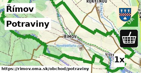 Potraviny, Římov