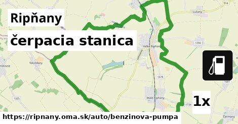 čerpacia stanica, Ripňany