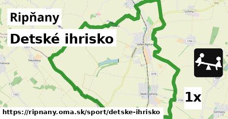 Detské ihrisko, Ripňany