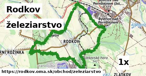 železiarstvo v Rodkov