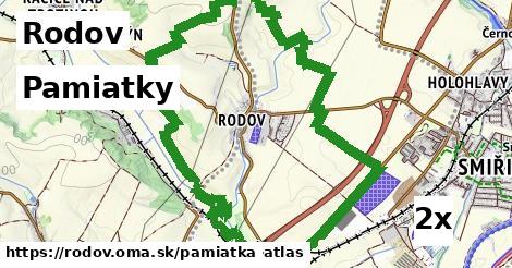 pamiatky v Rodov