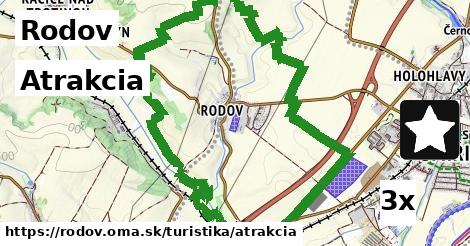 Atrakcia, Rodov