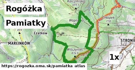 pamiatky v Rogóżka