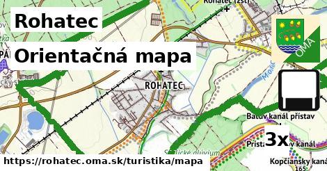 Orientačná mapa, Rohatec