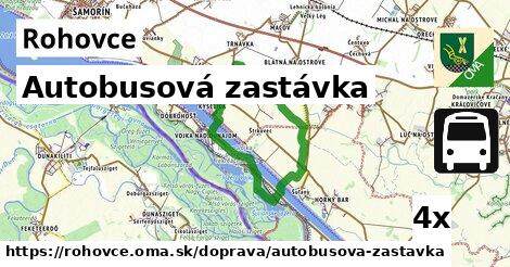 Autobusová zastávka, Rohovce