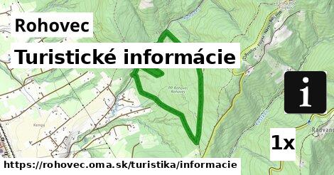 Turistické informácie, Rohovec