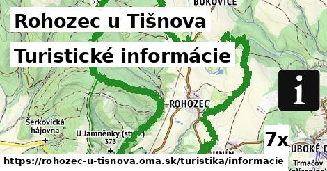 Turistické informácie, Rohozec u Tišnova
