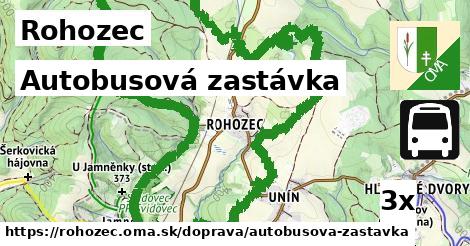 Autobusová zastávka, Rohozec