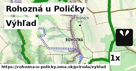 Výhľad, Rohozná u Poličky