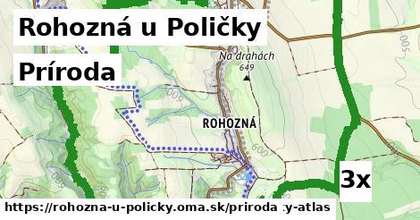 príroda v Rohozná u Poličky