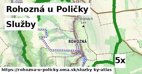 služby v Rohozná u Poličky