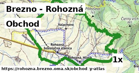 obchod v Brezno - Rohozná