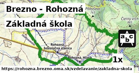 Základná škola, Brezno - Rohozná