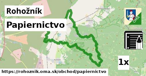 Papiernictvo, Rohožník