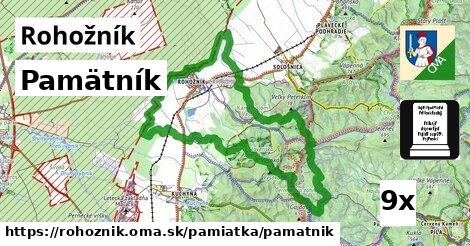 Pamätník, Rohožník