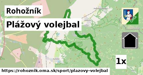 Plážový volejbal, Rohožník