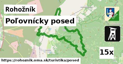 Poľovnícky posed, Rohožník