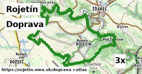 doprava v Rojetín