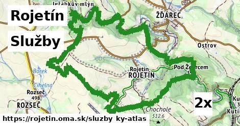 služby v Rojetín