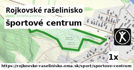 športové centrum, Rojkovské rašelinisko