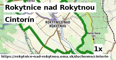 Cintorín, Rokytnice nad Rokytnou