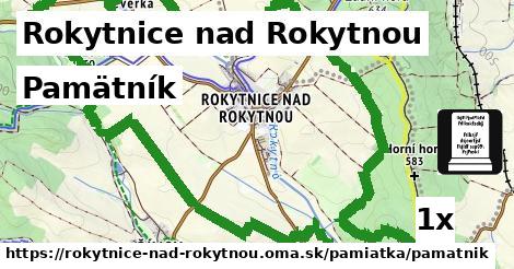 Pamätník, Rokytnice nad Rokytnou