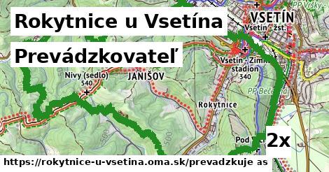 prevádzkovateľ v Rokytnice u Vsetína