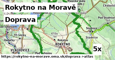 doprava v Rokytno na Moravě