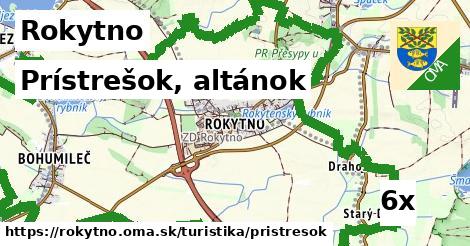 Prístrešok, altánok, Rokytno