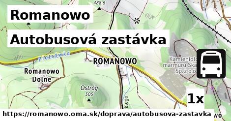 Autobusová zastávka, Romanowo