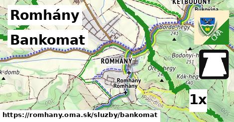 bankomat v Romhány