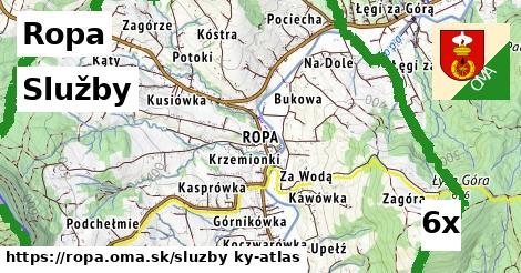 služby v Ropa