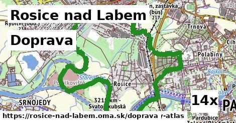 doprava v Rosice nad Labem